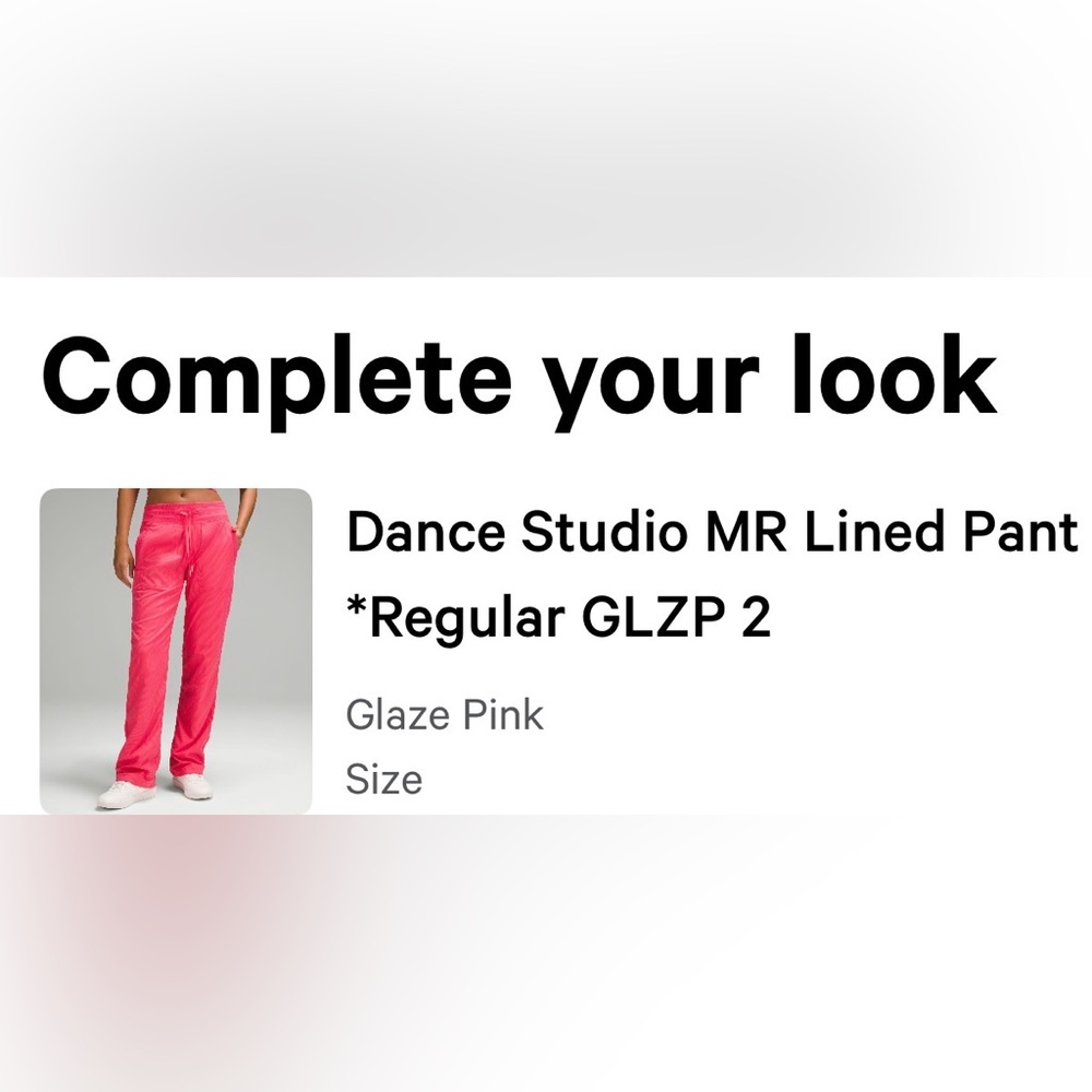 lululemon athletica Glaze Pink Track Pants